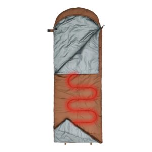 کیسه خواب همراه با گرم کن الکتریکی Porodo Lifestyle Power Heating Sleeping Bag کیسه خواب همراه با گرم کن الکتریکی Porodo Lifestyle Power Heating Sleeping Bag