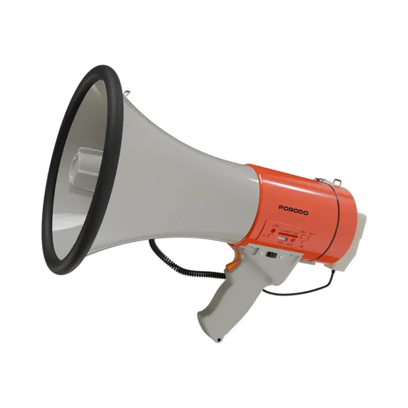 بلند گوی دستی پرودو Porodo Portable Megaphone - Image 1