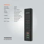 هاب شارژر 85 وات Porodo 85W Multi-Port USB Charging HUB - Image 2