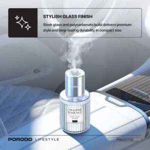 Porodo Lifestyle Grasse Smart Aroma Diffuser Clear 2