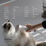 کیت آرایش و تمیزکننده حیوانات خانگی پورودو لایف‌استایل Porodo Lifestyle Pet Grooming Kit Trimmer & Vacuum - Image 8
