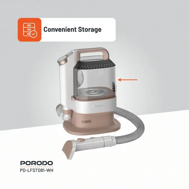 کیت آرایش و تمیزکننده حیوانات خانگی پورودو لایف‌استایل Porodo Lifestyle Pet Grooming Kit Trimmer & Vacuum - Image 6