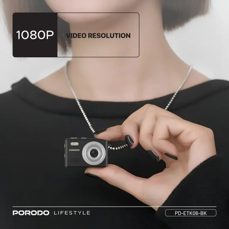 دوربین مینی دیجیتال پرودو Porodo Lifestyle Snap & Go Mini Digital Camera - Image 5