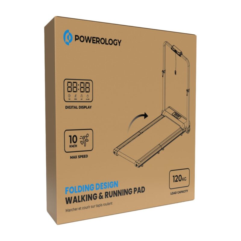 تردمیل تاشو پاورولوژی Powerology Folding Design Walking and Running Pad - Image 5