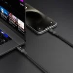 کابل تایپ سی به تایپ سی پاورولوژی Powerology Power Sync Weave USB-C to USB-C 2m PD 100W - Image 4