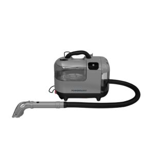 Powerology Powerful Spot Stain Cleaner Hot Water Steam Function Black