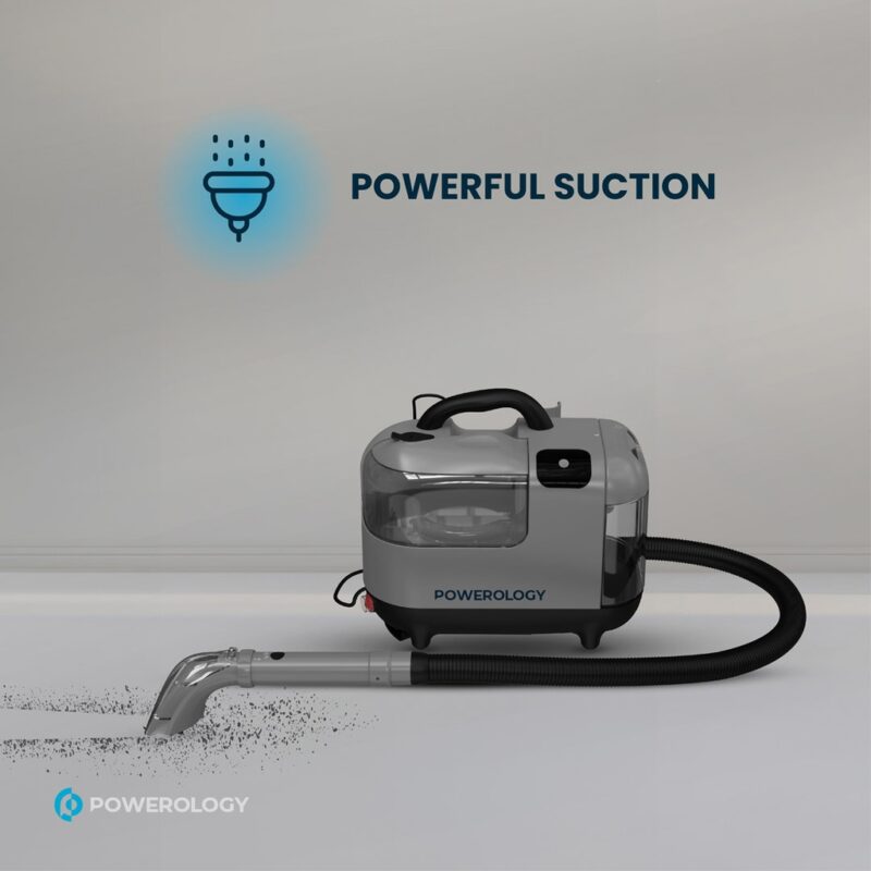 جارو و بخارشوی پاورولوژی Powerology Powerful Spot & Stain Cleaner Hot Water & Steam Function - Image 4
