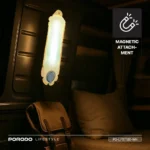 چراغ کمپی مگنتی و منعطف پرودو Porodo Lifestyle Inflatable Outdoor Magnetic Tube Light - Image 5