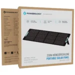 پنل خورشیدی قابل حمل Powerology 200W Monocrystalline Portable Solar Panel - Image 2