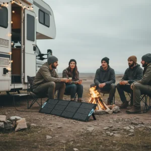 پنل خورشیدی قابل حمل Powerology 200W Monocrystalline Portable Solar Panel پنل خورشیدی قابل حمل Powerology 200W Monocrystalline Portable Solar Panel