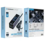 مبدل برق خودرو پاورولوژی Powerology 2AC Socket Car Power Inverter - Image 2