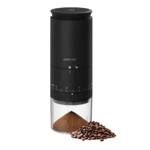 GNGRND45BK Green Lion Grind Pro Coffee Grinder Rechargeable Black