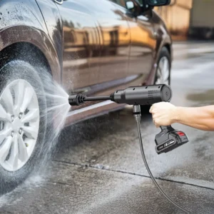 Green Lion CX240 Cordless Pressure Wash Gun Black 3