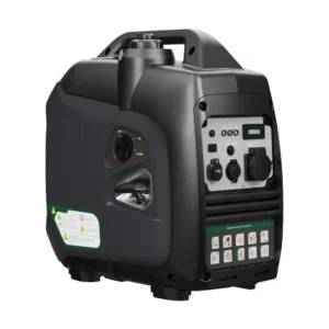 Green Lion Gasoline Inverter Generator GTR120 Black