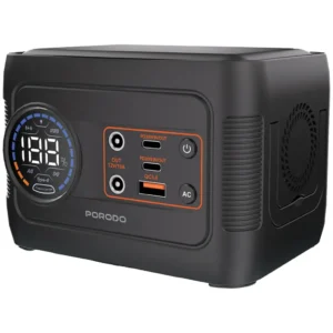 PDD150GYBK Porodo 150W Forcebase Portable Power Station Gray Black