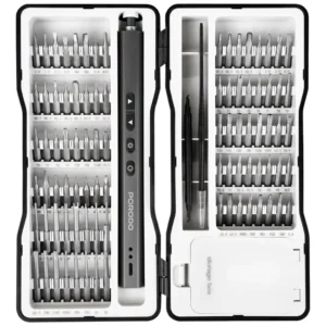 PDGTE970BK Porodo TechFix 97‑In‑1 Electric Screwdriver Kit Black
