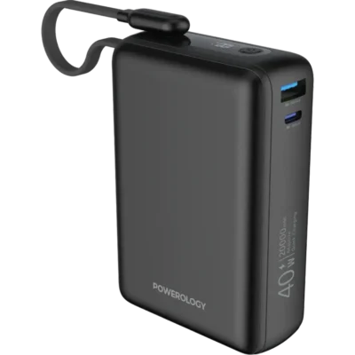 پاوربانک 20000 میلی آمپری پاورولوژی Powerology Montreal 20000mAh Power Bank