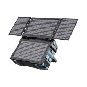 PPBCHA38 Powerology Portable Solar Power Generator 284Wh 300W QC Black