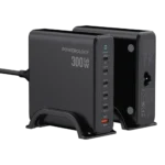 پاور بانک رو میزی پاورولوژی Powerology Volt-X GaN 300W Smart Desktop Charger