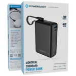 پاوربانک 20000 میلی آمپری پاورولوژی Powerology Montreal 20000mAh Power Bank - Image 2