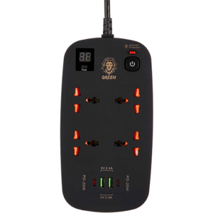 چند راهی گرین لاین Green Lion 4 AC 2 USB & 2 USB-C PD 40W