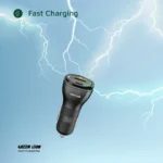 شارژر فندکی Green Lion Dual Port Car Charger 50W (with C to C / C to L Cable) - Image 4