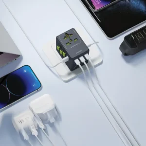 آداپتور گرین لاین Green Lion GaN Adapter 35W 6 in 1 | 2 in 2 Cable