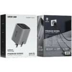 Green Lion Premium Series GaN Charger UK Plug PD 65W