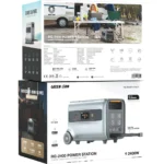 پاور استیشن 2400 وات گرین لاین Green Lion RG-2400 Power Station with 2400Wh 50000mAh LiFePO4 Battery - Image 3