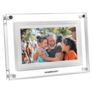 PSM019WH Powerology 7 Smart Frame Digital Photo Display White