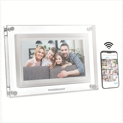 قاب عکس دیجیتال پاورولوژی Powerology 10 Smart Frame Digital Photo Display
