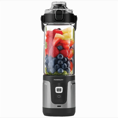 مخلوط کن قابل حمل 600 میلی لیتری دسته دار پاورولوژی Powerology Duomix Portable Blender