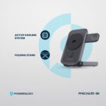 Powerology 10000mAh Qi2 - 15W iPh15 MagSafe Power Bank