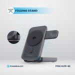 Powerology 10000mAh Qi2 - 15W iPh15 MagSafe Power Bank