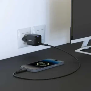 Powerology-Cables-And-Chargers-EU-Ultra-Compact-GAN-Charger-Built-In-Safeguards-Black-