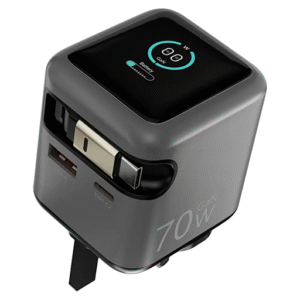 آداپتور و شارژر پاورولوژی Powerology Halo Dual-Port GaN Charger