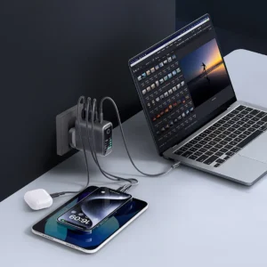 Powerology Voltflow GaN Charger PD 140W Black5