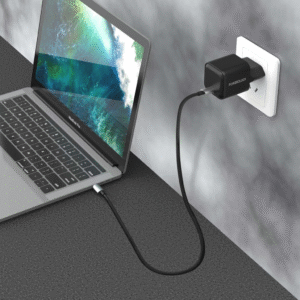 Powerology 35W Single Port Type-C GaN Charger with EU Plug