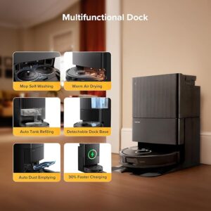 BLACK- ROBOROCK-QREVO 5AE