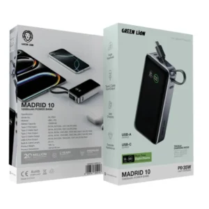Green Lion Madrid 10 Power Bank 10000mAh PD 35W