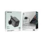 آداپتور شارژر با کابل تایپ سی به لایتنینگ گرین لاین Green Lion Ultra Compact GaN Wall Charger UK Pin USB-C 20W with C to L - Image 2