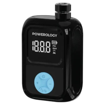 پمپ باد قابل حمل مدل PSM018 پاورولوژی Powerology Portable Electric Tire Inflator