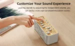 دستگاه صدای آرامش‌بخش EZVALO White Noise Sleep Sound Machine SM2L-B