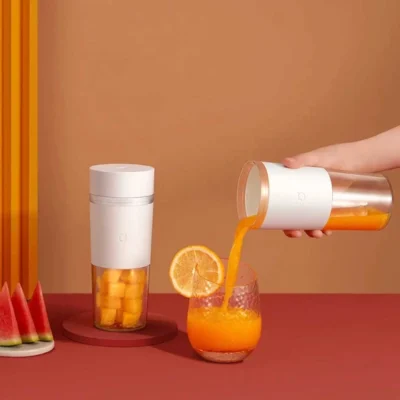 مخلوط کن قابل حمل مدل MJZZB01PL شیائومی میجیا ظرفیت ۳۰۰ میلی‌ لیتر Xiaomi Portable Fruit Juicer MJZZB01PL 300ml