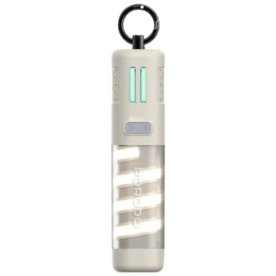 پاوربانک ظرفیت 5000 میلی آمپری همراه با چراغ قوه پرودو Porodo PowerBeam 5000mAh Power Bank