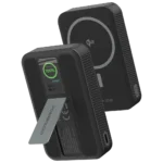 پاوربانک مگ سیف مدل Vision ظرفیت 10000 میلی آمپری پاورولوژی Powerology Qi2 Magsafe Power Bank