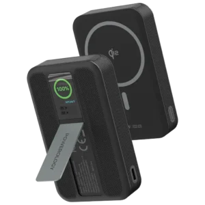 پاوربانک مگ سیف مدل Vision ظرفیت 10000 میلی آمپری پاورولوژی Powerology Qi2 Magsafe Power Bank