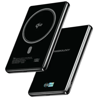 پاوربانک مدل Skye ظرفیت 10000 میلی آمپری پاورولوژی Powerology Skye 10000mAh MagSafe