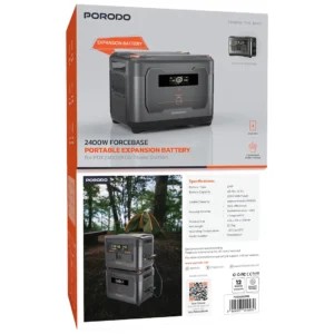 باتری مکمل پاور استیشن قابل حمل 2400 وات مدل PDX2400EPBK پرودو