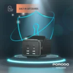 پاوربانک مدل LARA ظرفیت 80000 میلی آمپری پرودو Porodo Lara 80000mAh Power Bank